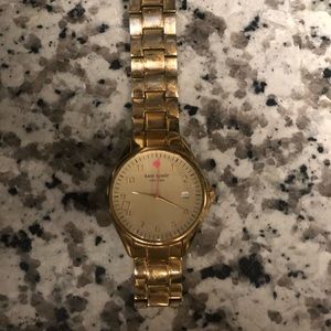 Gold Kate spade watch